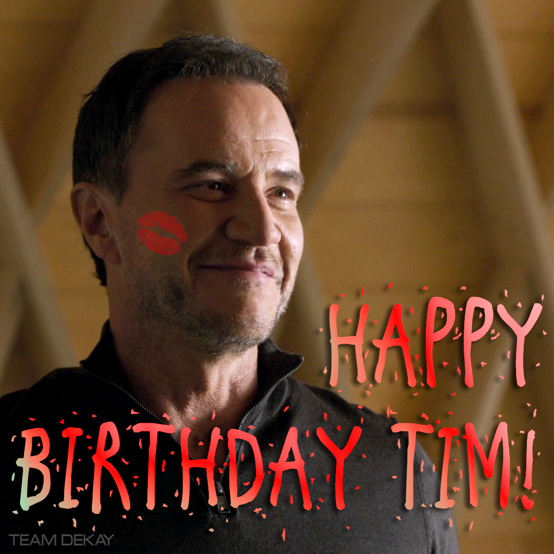 Happy Birthday, Tim! – Team DeKay